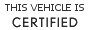 Vehículo Certificado Este vehículo está certificado por el concesionario.